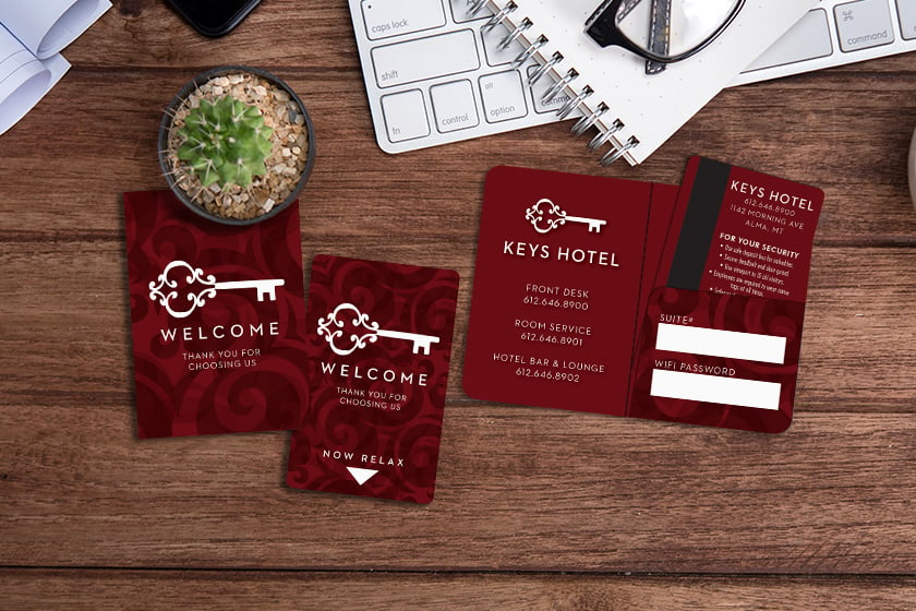 Use Your Hotel Key Card as a Promotional Tool